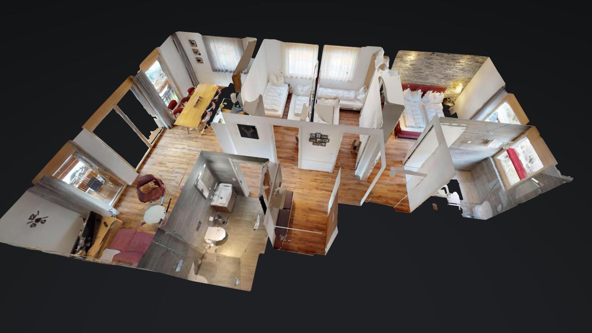 Panorama Apartment Blatten bei Naters Bilik gambar